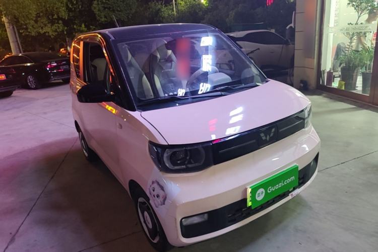 Used Wuling Hongguang MINIEV 2022 Macaron Premium Model – Lithium Iron Phosphate Front Right 45 Deg