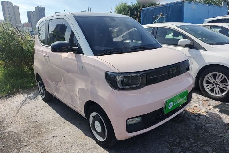 Used Wuling Hongguang MINIEV 2022 Macaron Premium Model – Lithium Iron Phosphate Front Right 45 Deg