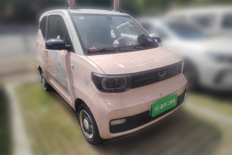 Used Wuling Hongguang MINIEV 2022 Macaron Premium Model – Lithium Iron Phosphate Front Right 45 Deg