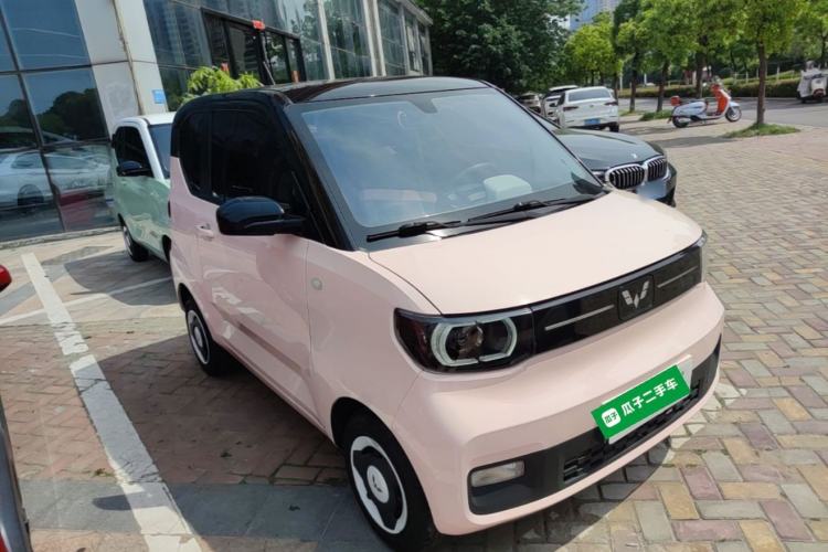 Used Wuling Hongguang MINIEV 2022 Macaron Premium Model – Lithium Iron Phosphate Front Right 45 Deg