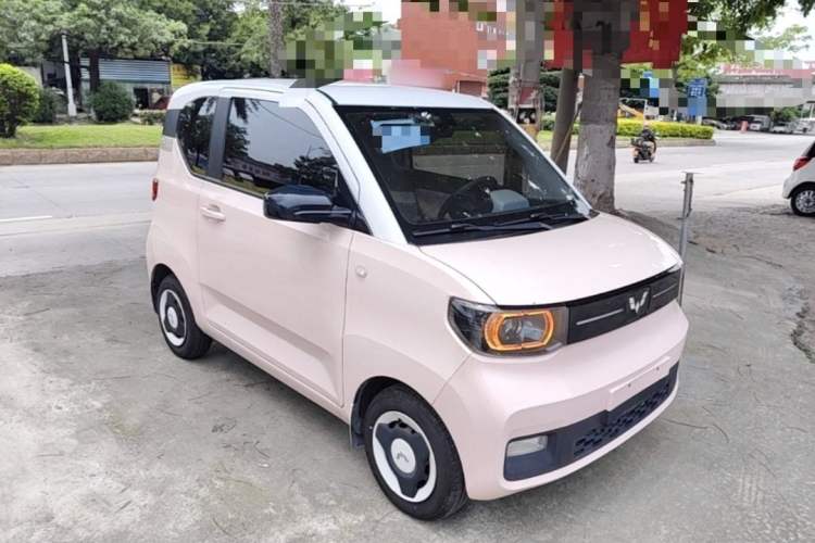 Used Wuling Hongguang MINIEV 2022 Macaron Premium Model – Lithium Iron Phosphate Front Right 45 Deg