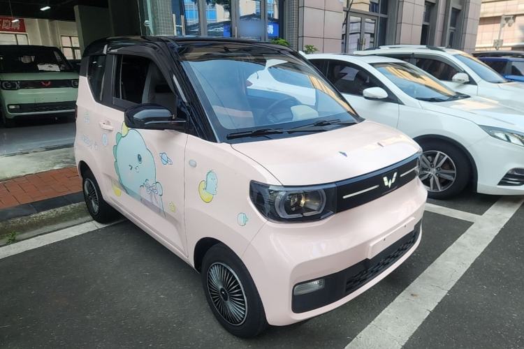 Used Wuling Hongguang MINIEV 2022 Macaron Premium Model – Lithium Iron Phosphate Front Right 45 Deg