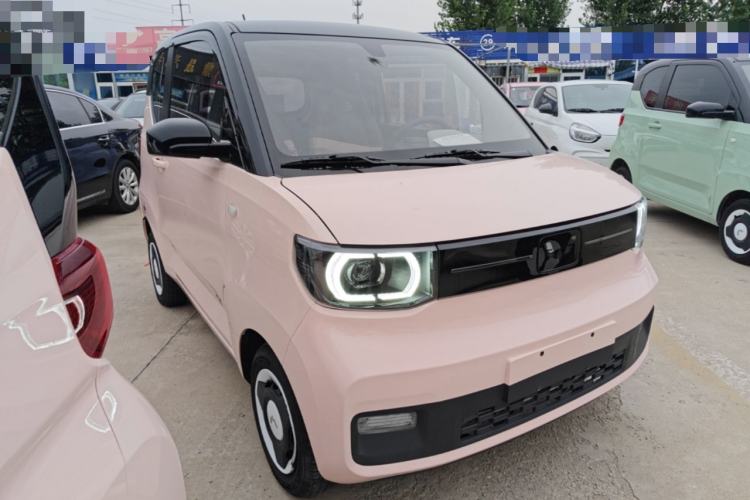 Used Wuling Hongguang MINIEV 2022 Macaron Premium Model – Lithium Ternary Battery Front Right 45 Deg