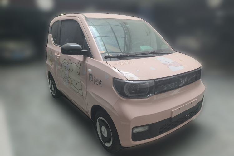 Used Wuling Hongguang MINIEV 2022 Macaron Fashion Edition Lithium-Nickel-Cobalt-Alpha-oxide Front Right 45 Deg