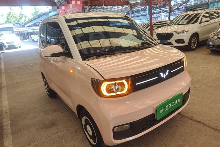 Used Wuling Hongguang MINIEV 2022 Macaron Premium Model – Lithium Ternary Battery Front Right 45 Deg