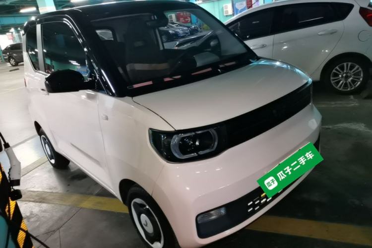 Used Wuling Hongguang MINIEV 2022 Macaron Premium Model – Lithium Iron Phosphate Front Right 45 Deg