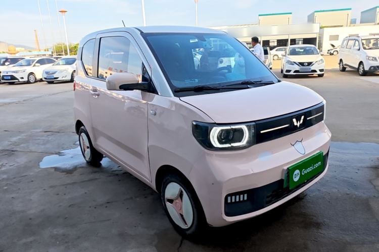 Used Wuling Hongguang MINIEV 2022 Macaron Premium Model – Lithium Iron Phosphate Front Right 45 Deg