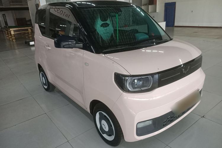 Used Wuling Hongguang MINIEV 2022 Macaron Premium Model – Lithium Iron Phosphate Front Right 45 Deg