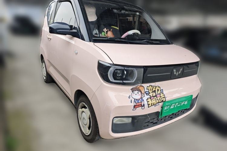 Used Wuling Hongguang MINIEV 2022 Macaron Premium Model – Lithium Iron Phosphate Front Right 45 Deg