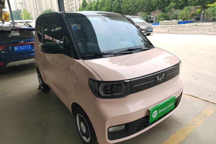 Used Wuling Hongguang MINIEV 2022 Macaron Premium Model – Lithium Iron Phosphate Front Right 45 Deg