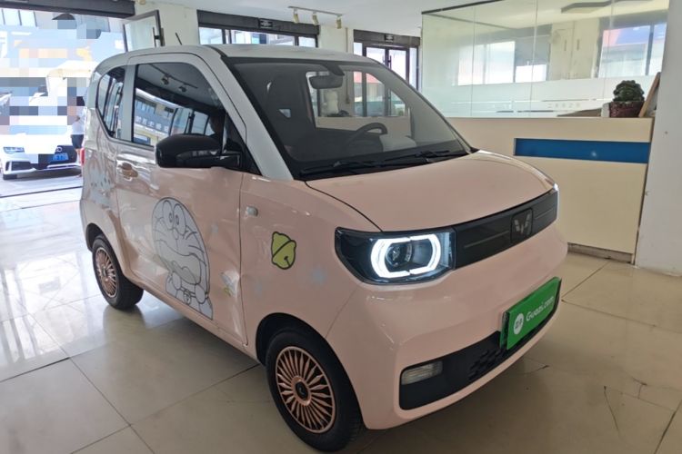 Used Wuling Hongguang MINIEV 2022 Macaron Premium Model – Lithium Iron Phosphate Front Right 45 Deg
