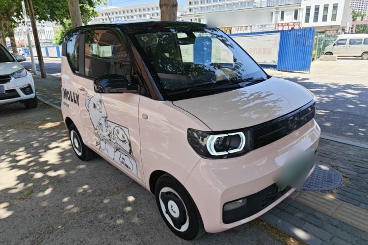 Used Wuling Hongguang MINIEV 2022 Zizai Version Lithium Iron Phosphate Front Right 45 Deg