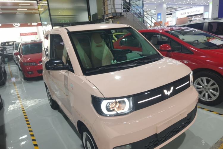 Used Wuling Hongguang MINIEV 2022 Macaron Premium Model – Lithium Iron Phosphate Front Right 45 Deg