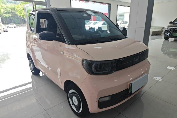 Used Wuling Hongguang MINIEV 2022 Macaron Fashion Model Lithium Iron Phosphate Front Right 45 Deg