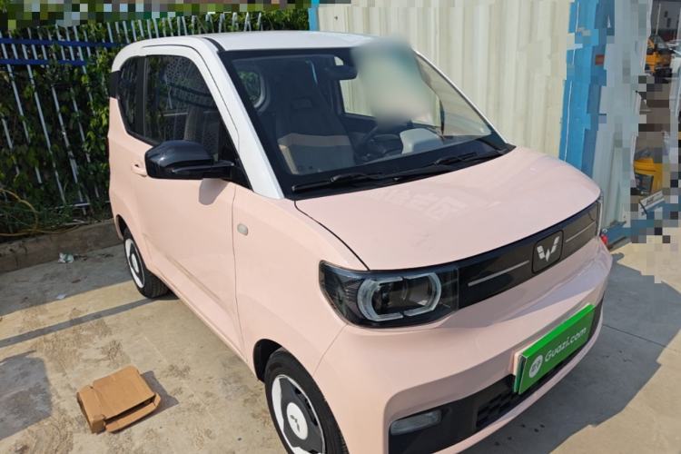 Used Wuling Hongguang MINIEV 2022 Macaron Premium Model – Lithium Iron Phosphate Front Right 45 Deg