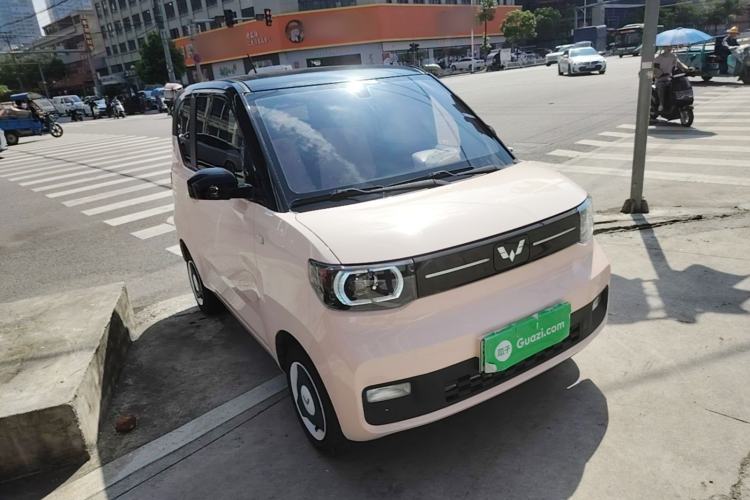 Used Wuling Hongguang MINIEV 2022 Macaron Premium Model – Lithium Iron Phosphate Front Right 45 Deg