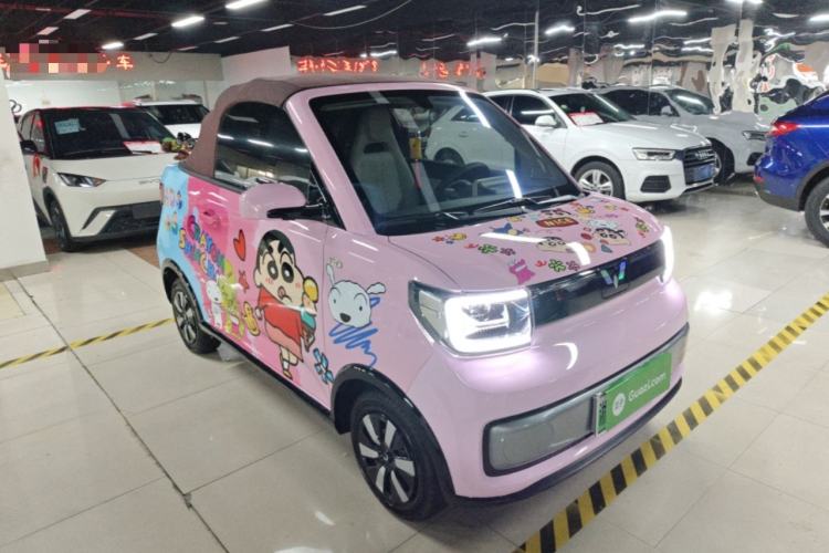 Used Wuling Hongguang MINIEV 2022 Convertible Model Front Right 45 Deg
