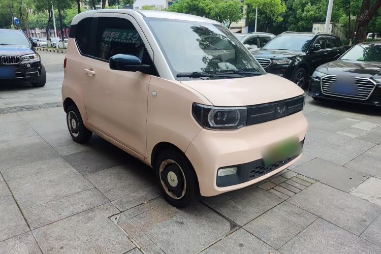 Used Wuling Hongguang MINIEV 2022 Macaron Premium Model – Lithium Ternary Battery Front Right 45 Deg