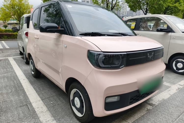 Used Wuling Hongguang MINIEV 2022 Macaron Premium Model – Lithium Iron Phosphate Front Right 45 Deg