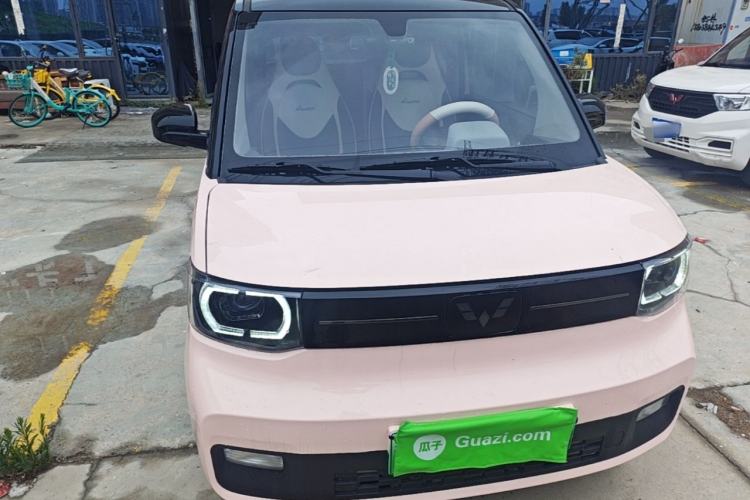Used Wuling Hongguang MINIEV 2022 Macaron Fashion Model Lithium Iron Phosphate Front