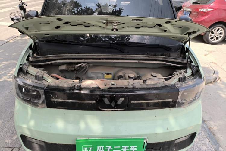 Used Wuling Hongguang MINIEV 2022 Macaron Premium Model – Lithium Iron Phosphate Engine Bay
