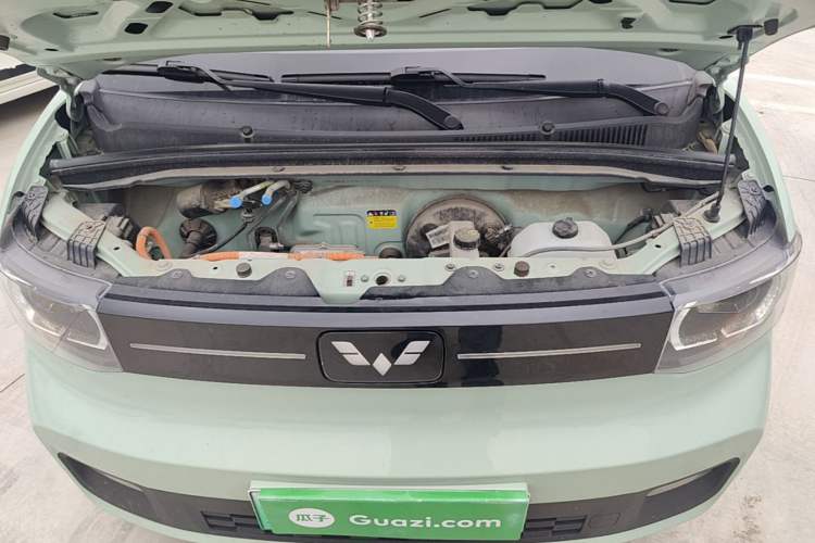 Used Wuling Hongguang MINIEV 2022 Macaron Premium Model – Lithium Iron Phosphate Engine Bay