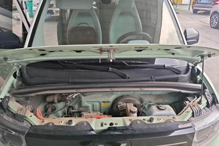 Used Wuling Hongguang MINIEV 2022 Macaron Premium Model – Lithium Iron Phosphate Engine Bay