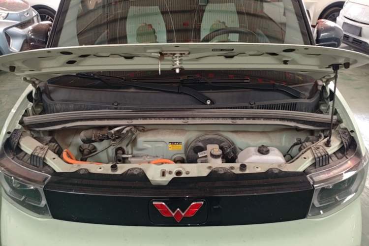 Used Wuling Hongguang MINIEV 2022 Macaron Premium Model – Lithium Iron Phosphate Engine Bay