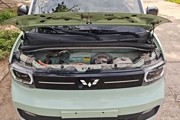 Used Wuling Hongguang MINIEV 2022 Macaron Premium Model – Lithium Iron Phosphate Engine Bay