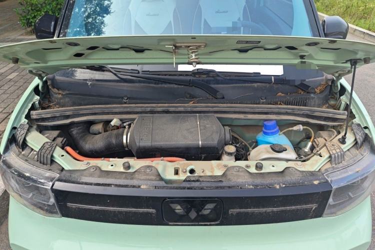 Used Wuling Hongguang MINIEV 2022 Macaron Premium Model – Lithium Iron Phosphate Engine Bay