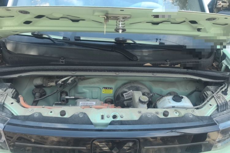 Used Wuling Hongguang MINIEV 2022 Macaron Premium Model – Lithium Ternary Battery Engine Bay