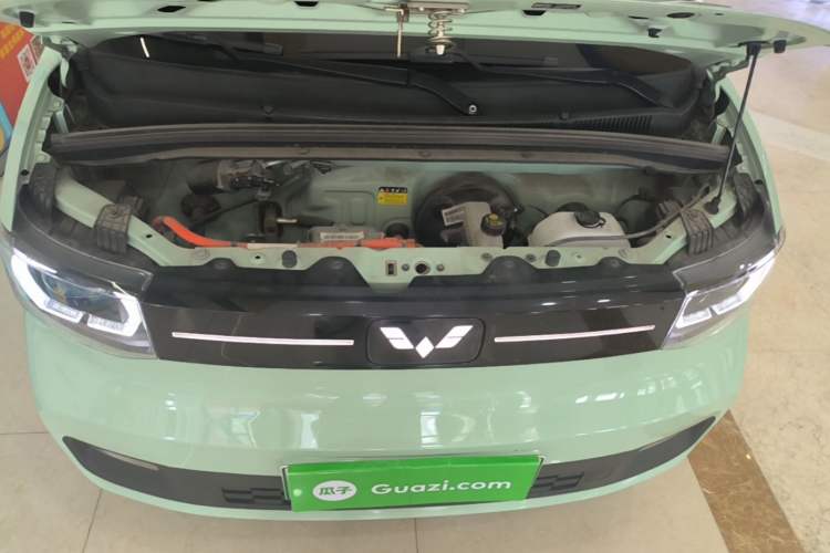 Used Wuling Hongguang MINIEV 2022 Macaron Premium Model – Lithium Iron Phosphate Engine Bay