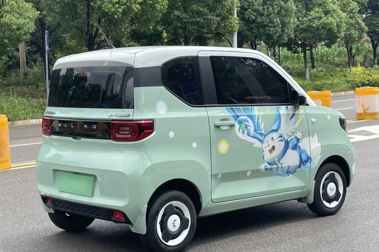 Used Wuling Hongguang MINIEV 2022 Macaron Fashion Model Lithium Iron Phosphate Exterior 11