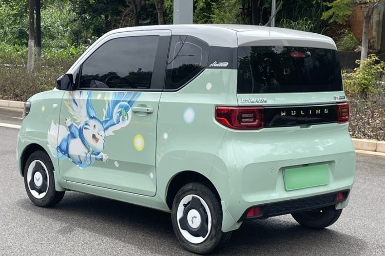 Used Wuling Hongguang MINIEV 2022 Macaron Fashion Model Lithium Iron Phosphate Exterior 9