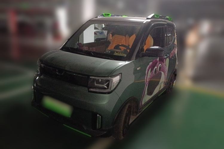 Used Wuling Hongguang MINIEV 2022 GAMEBOY 200km Play Edition with Lithium Iron Phosphate Guazi used car, China used car export, Used car for sale, Used Wuling cars, Cheapest cars for sale, Electric vehicle, New energy car