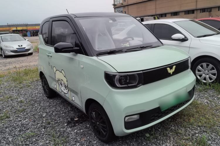 Used Wuling Hongguang MINIEV 2022 Macaron Premium Model – Lithium Iron Phosphate Front Right 45 Deg