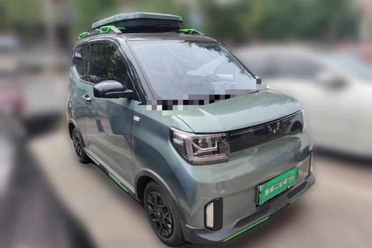 Used Wuling Hongguang MINIEV 2022 GAMEBOY 300km Enthusiast Model with Lithium Iron Phosphate Front Right 45 Deg