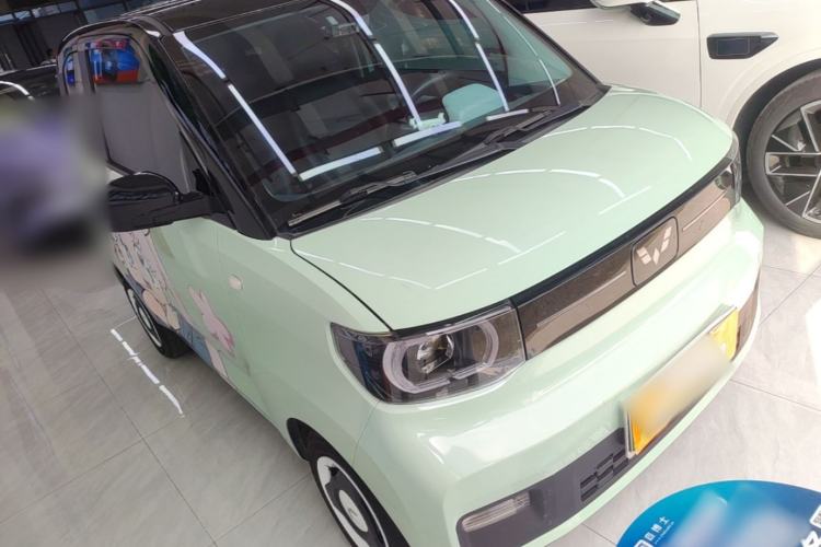 Used Wuling Hongguang MINIEV 2022 Macaron Premium Model – Lithium Iron Phosphate Front Right 45 Deg