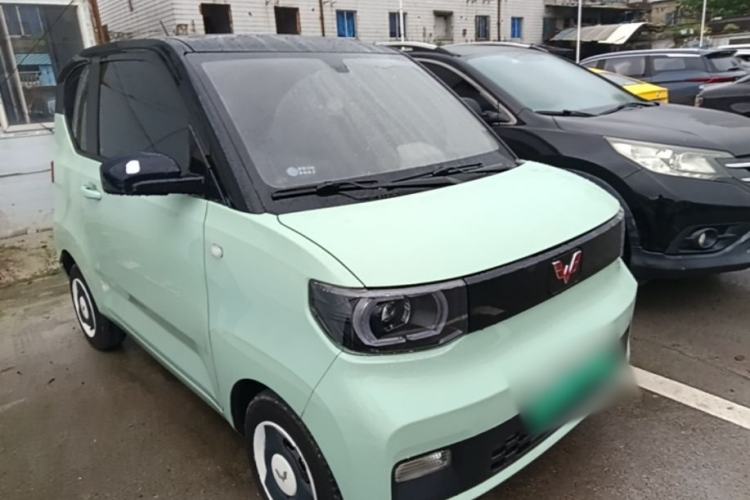Used Wuling Hongguang MINIEV 2022 Macaron Premium Model – Lithium Iron Phosphate Front Right 45 Deg