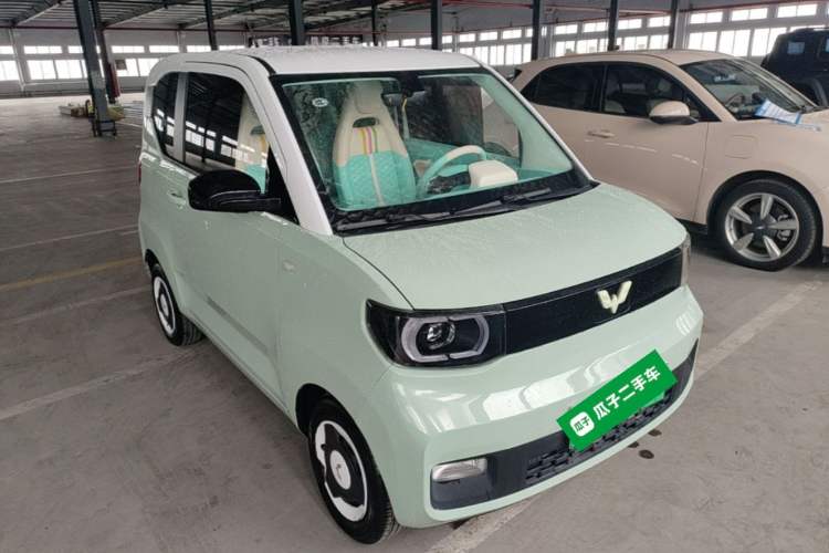Used Wuling Hongguang MINIEV 2022 Macaron Premium Model – Lithium Iron Phosphate Front Right 45 Deg