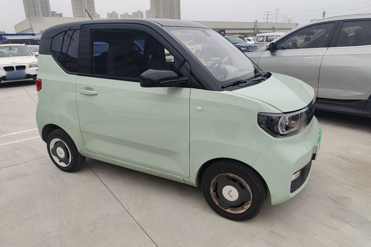 Used Wuling Hongguang MINIEV 2022 Macaron Premium Model – Lithium Iron Phosphate Front Right 45 Deg