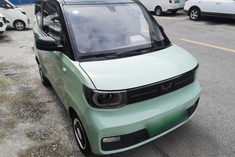Used Wuling Hongguang MINIEV 2022 Macaron Premium Model – Lithium Iron Phosphate Front Right 45 Deg