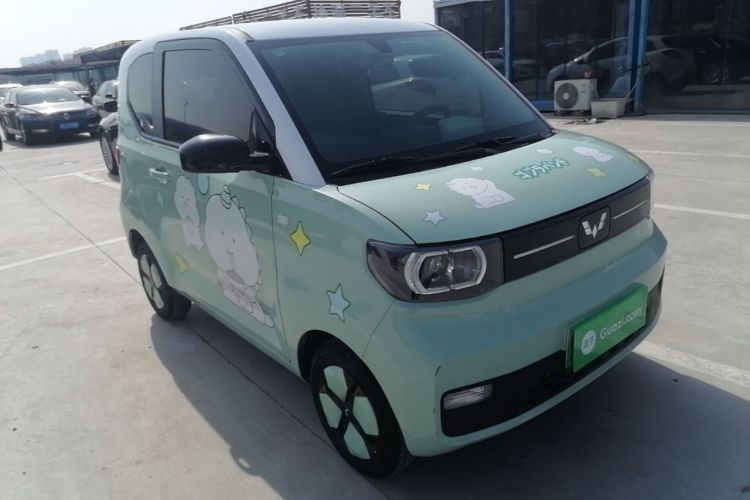 Used Wuling Hongguang MINIEV 2022 Macaron Premium Model – Lithium Iron Phosphate Front Right 45 Deg