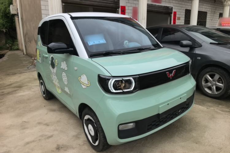 Used Wuling Hongguang MINIEV 2022 Macaron Premium Model – Lithium Iron Phosphate Front Right 45 Deg