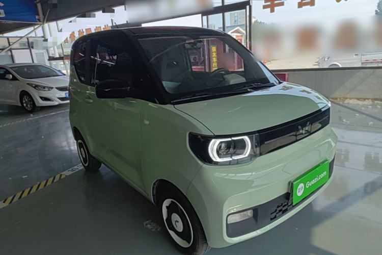 Used Wuling Hongguang MINIEV 2022 Macaron Premium Model – Lithium Iron Phosphate Front Right 45 Deg