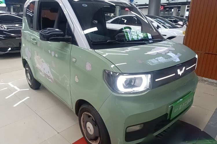 Used Wuling Hongguang MINIEV 2022 Macaron Premium Model – Lithium Ternary Battery Front Right 45 Deg