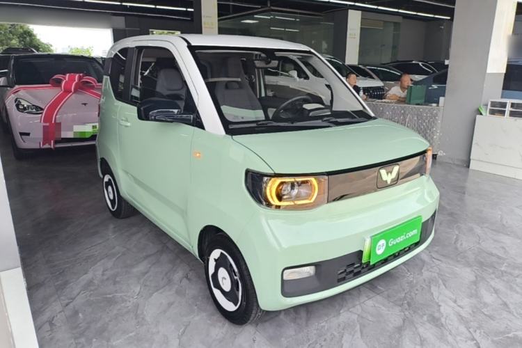 Used Wuling Hongguang MINIEV 2022 Macaron Premium Model – Lithium Iron Phosphate Front Right 45 Deg
