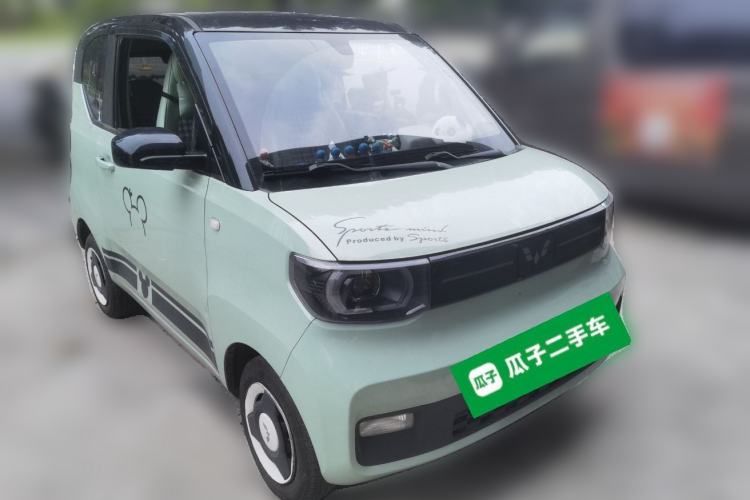 Used Wuling Hongguang MINIEV 2022 Macaron Premium Model – Lithium Iron Phosphate Front Right 45 Deg
