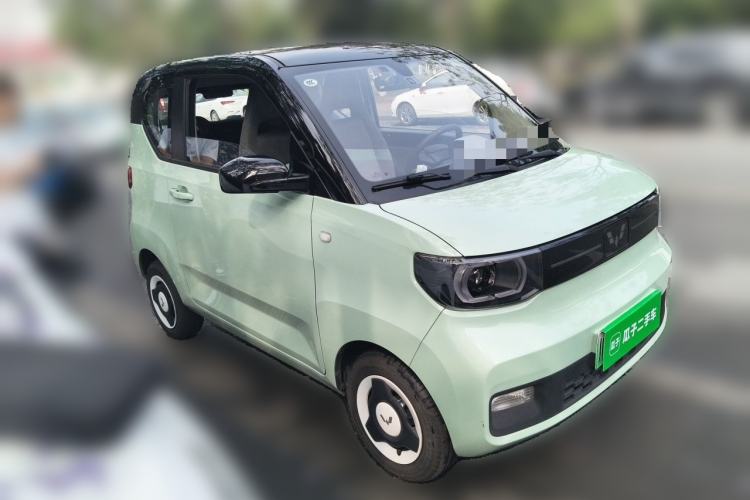 Used Wuling Hongguang MINIEV 2022 Macaron Premium Model – Lithium Iron Phosphate Front Right 45 Deg
