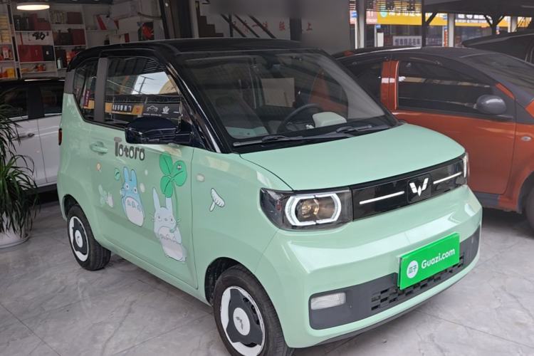 Used Wuling Hongguang MINIEV 2022 Macaron Premium Model – Lithium Iron Phosphate Front Right 45 Deg